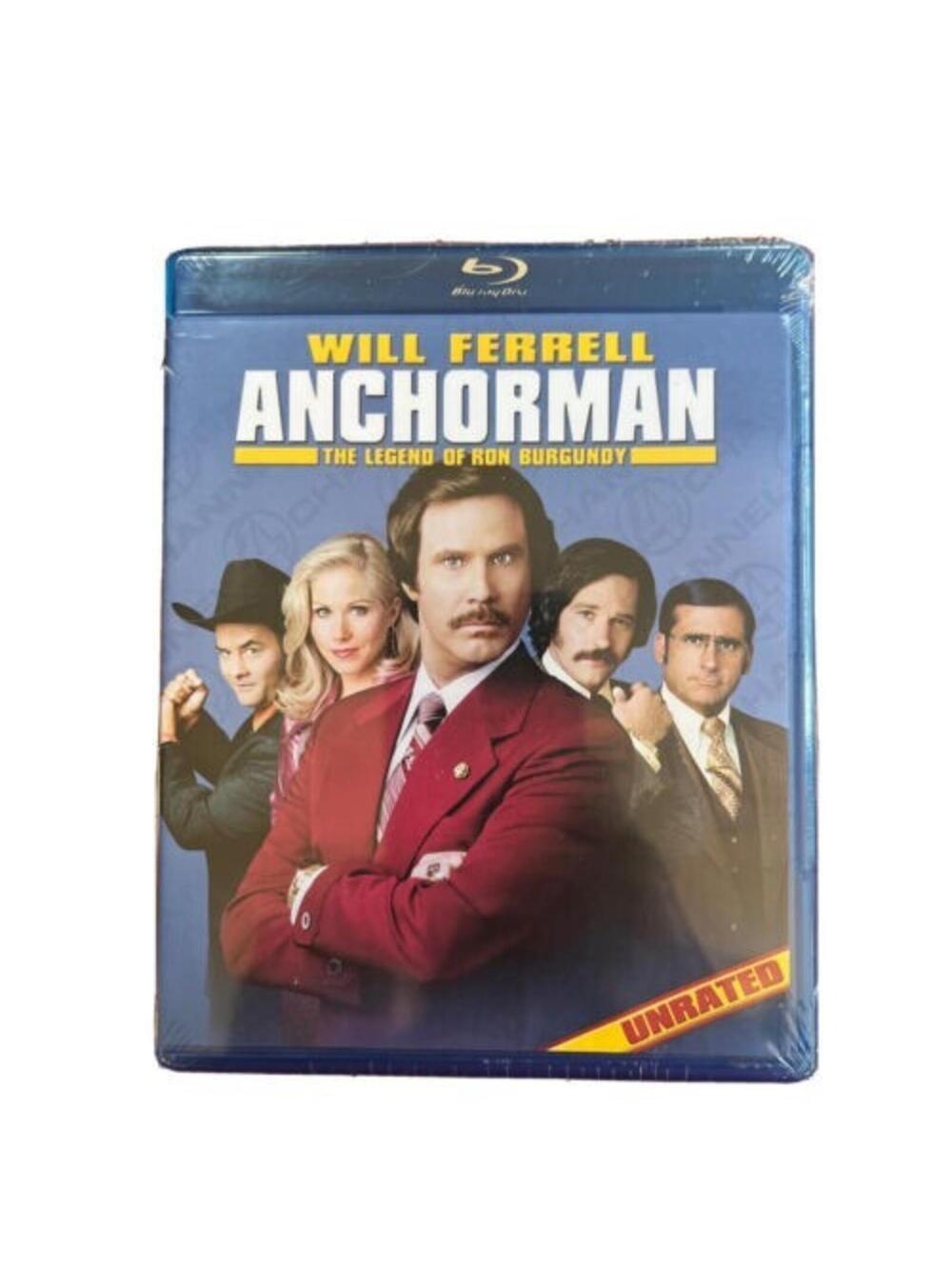 Anchorman: The Legend of Ron Burgundy (Blu-ray Disc, 2011, Unrated)